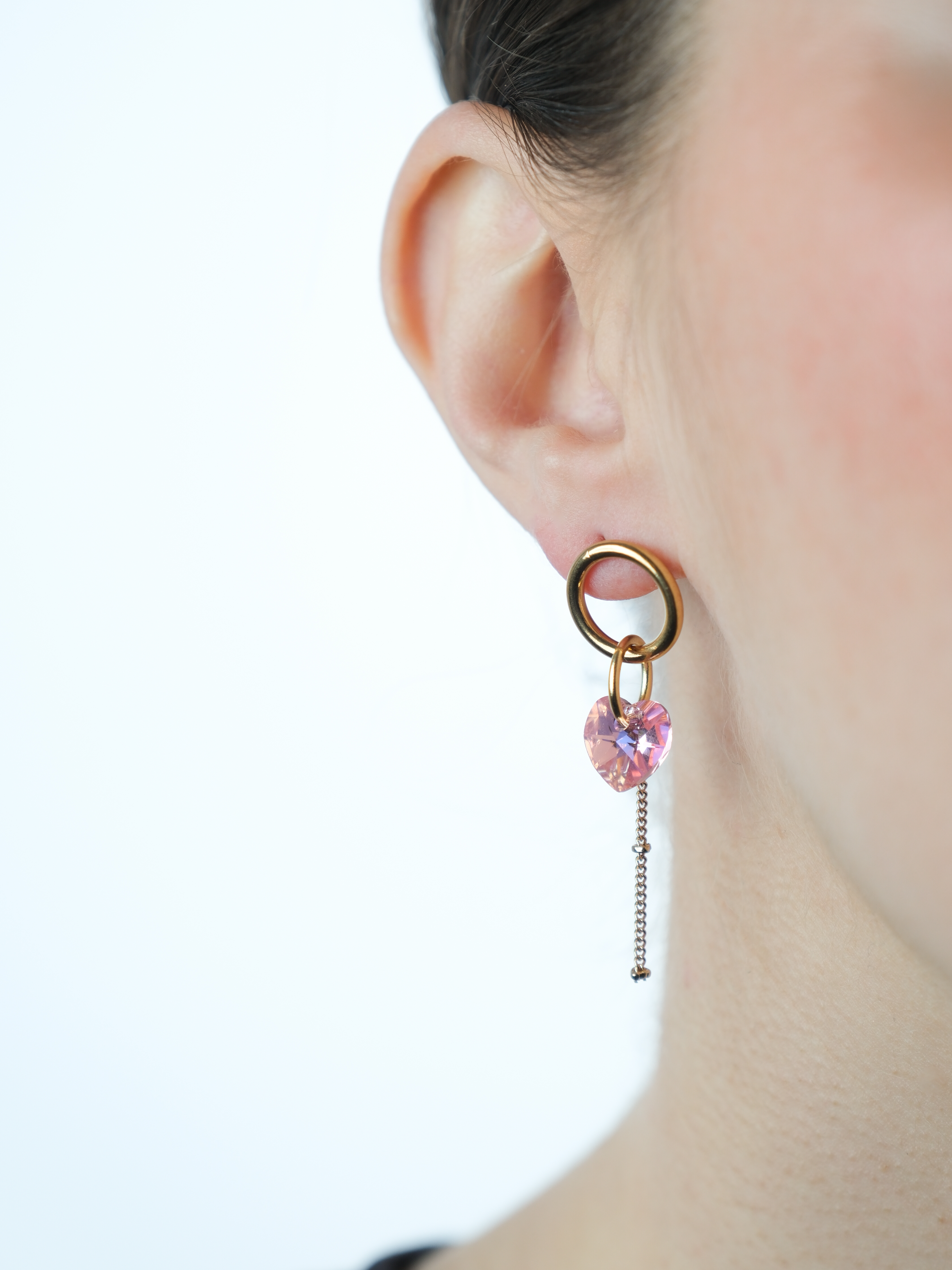 Paire de boucles Pink Spring
