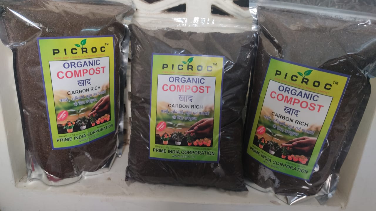 PICROC 1KG -Prime India Carbon Rich Organic Compost