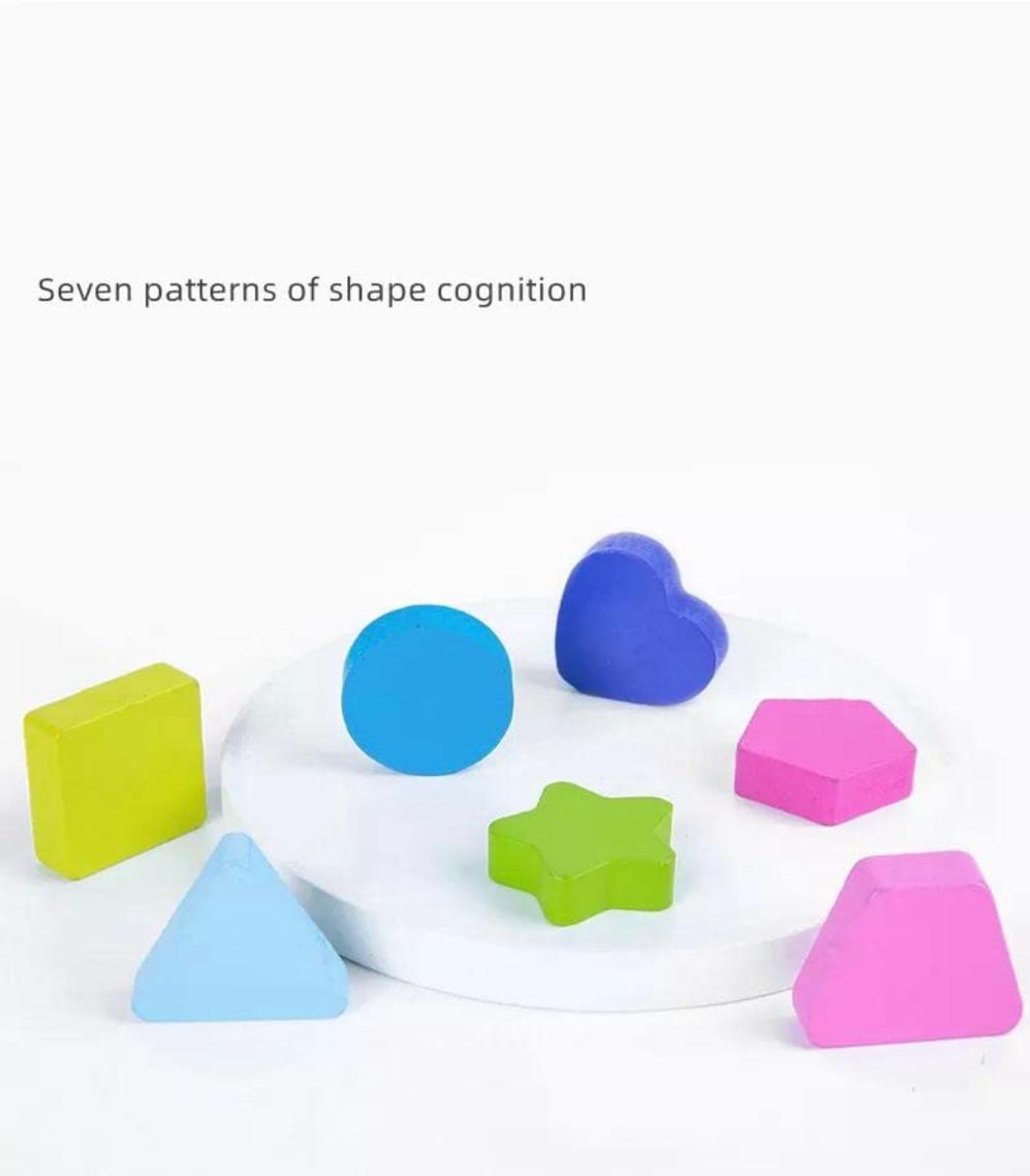 6-in-1 Wooden Montessori Logarithm Board