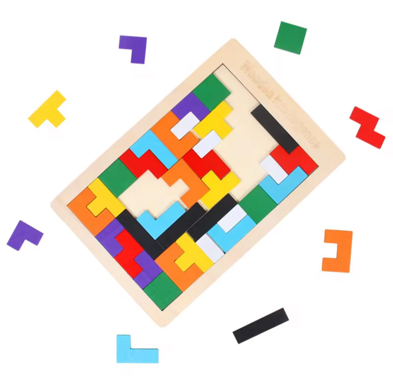  Wooden Intelligence Puzzle