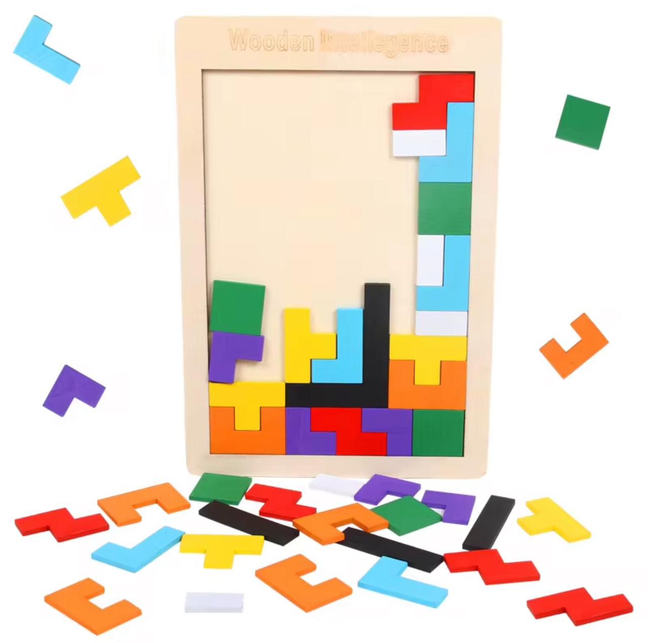  Wooden Intelligence Puzzle