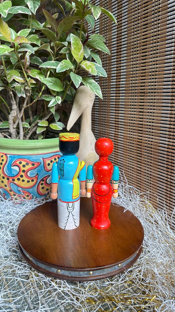 Gond Tribe Wooden Doll