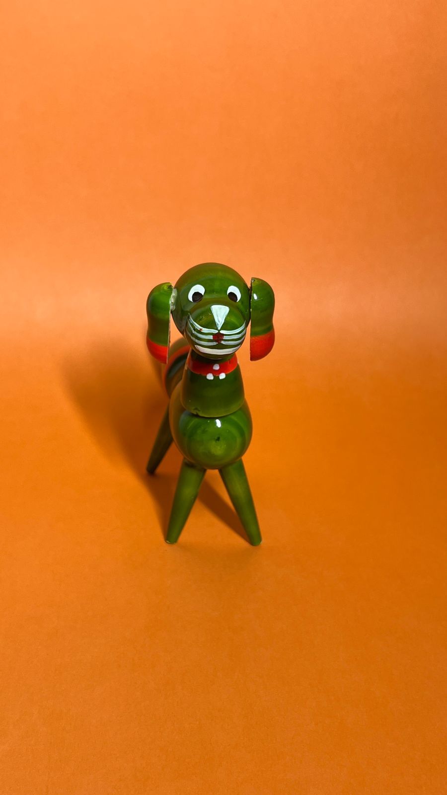 Handcrafted Wooden Dog Figurine