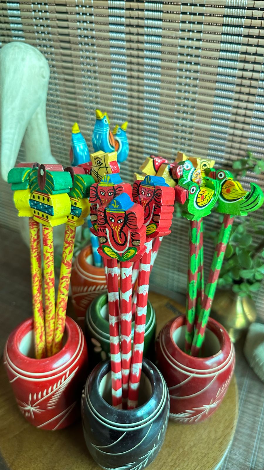 Assorted wooden pencil - Set of 5