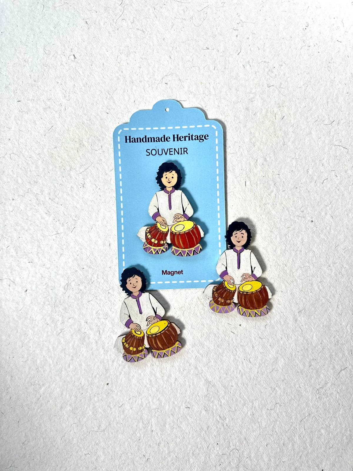 Tabla Player Fridge Magnet