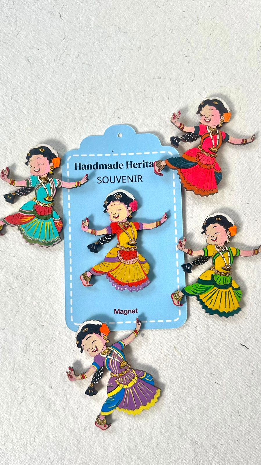 Dancing Girl Fridge Magnet