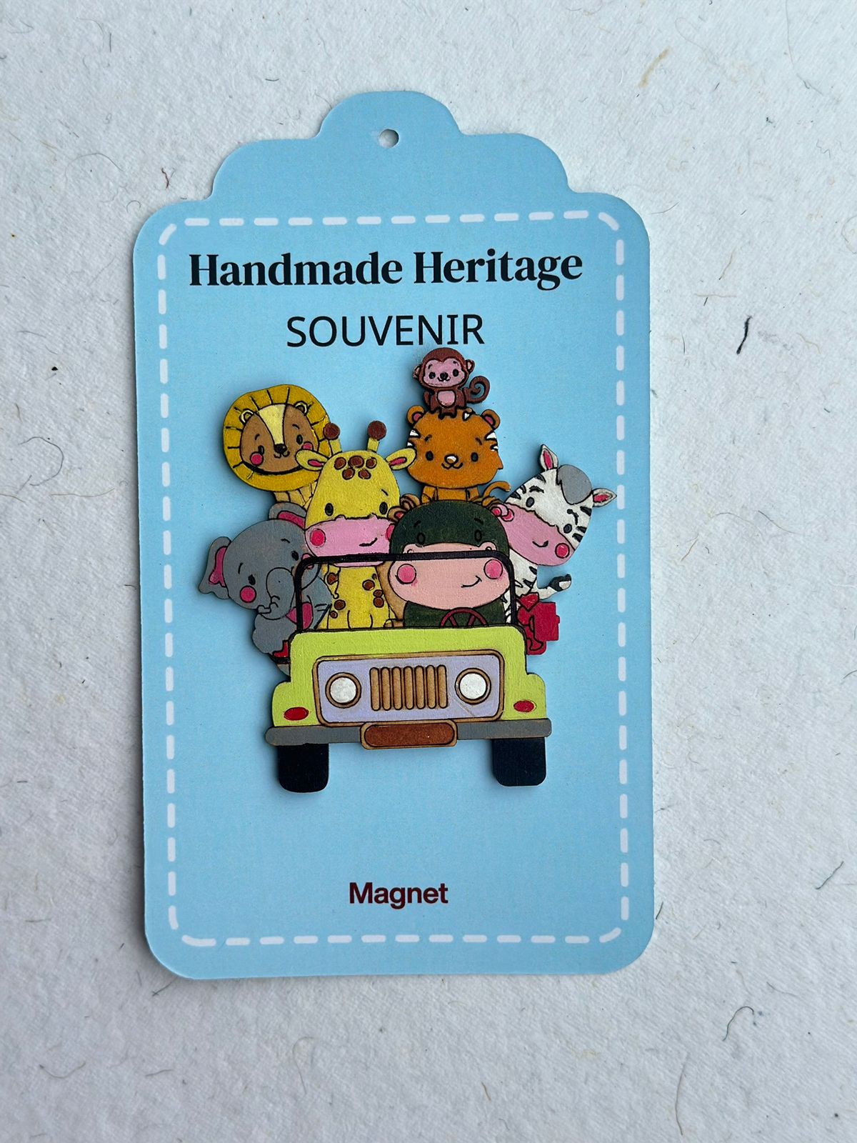 Animal Jeep Fridge Magnet