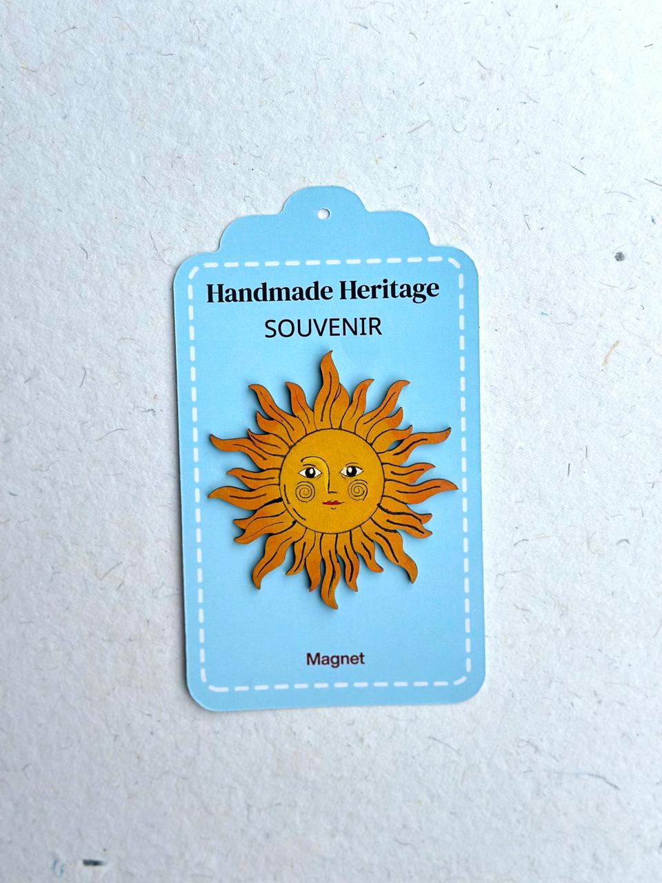 Sun Fridge Magnet