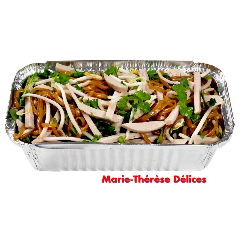 Pour 12 PERSONNES (Nouilles Sautées au Porc)