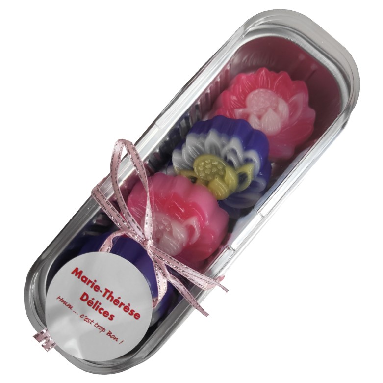 Fleurs de Riz Lotus (x4) pour menu