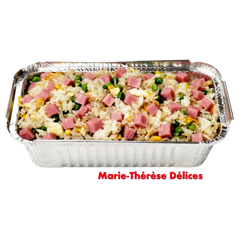 Pour 8 PERSONNES (Riz Cantonnais au Porc)