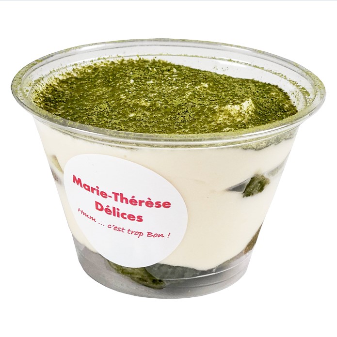 Tiramisu Matcha pour menu