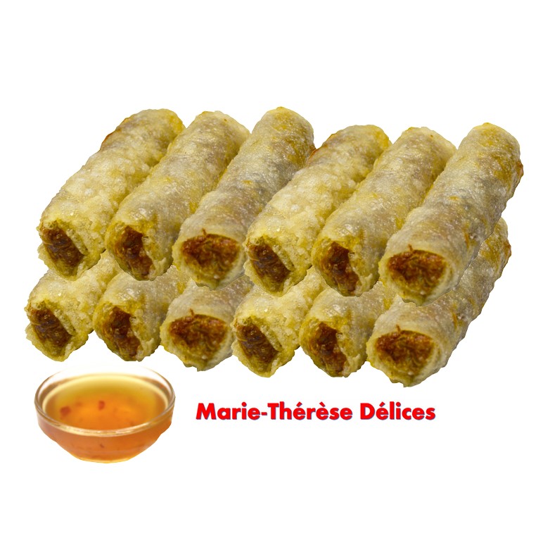 12 Nems au Poulet + Sauce (Grand Format)