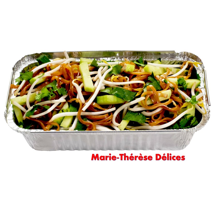 Pour 8 PERSONNES (Nouilles Sautées Pesco Végétariennes)