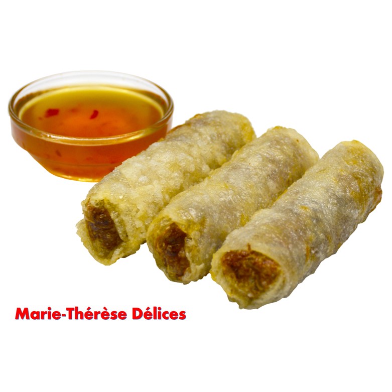 Boite de 3 nems au poulet + sauce pour menu