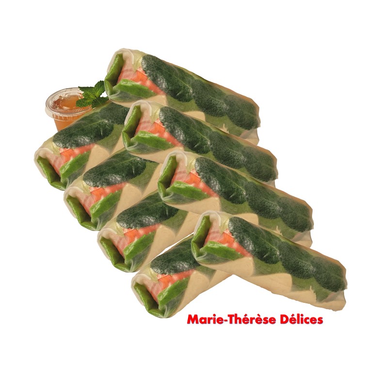 8 Rouleaux de Printemps au Volaille + Sauce