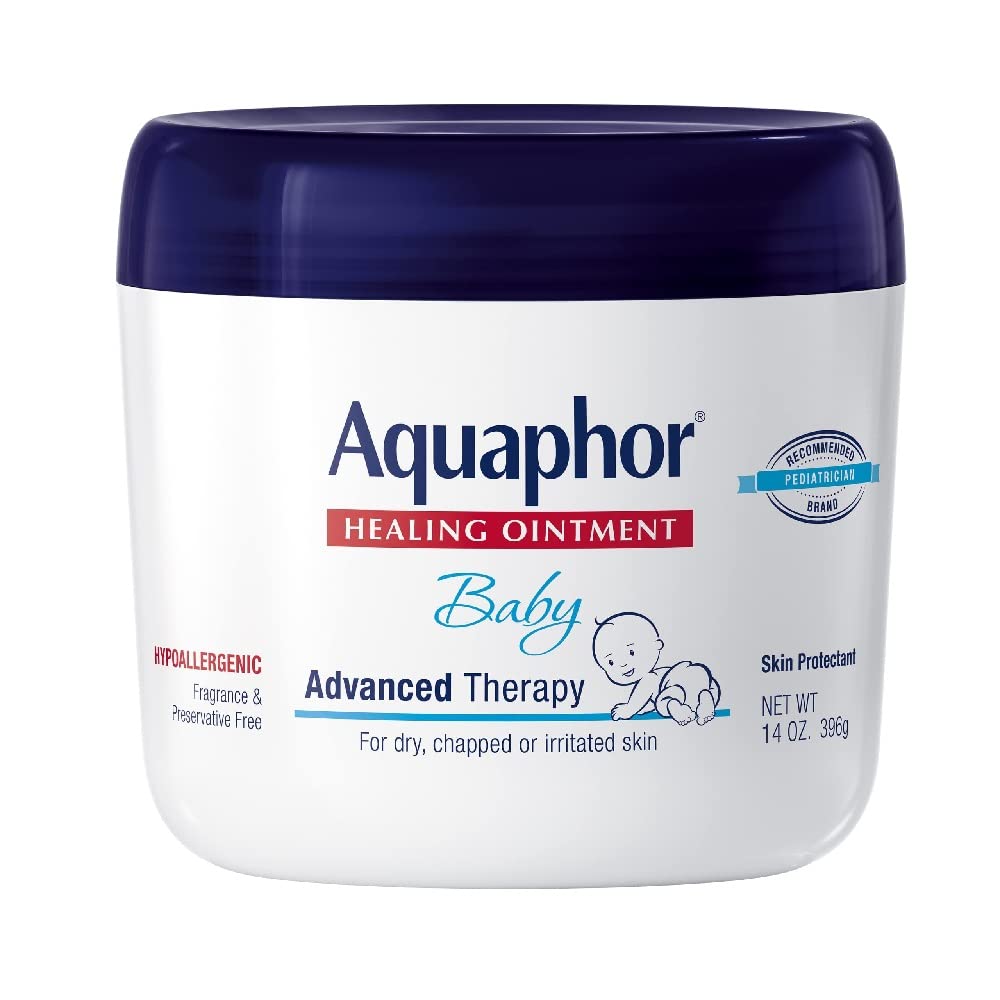 Aquaphor Baby Healing Ointment Advanced Therapy Skin Protectant, Dry Skin and Diaper Rash Ointment