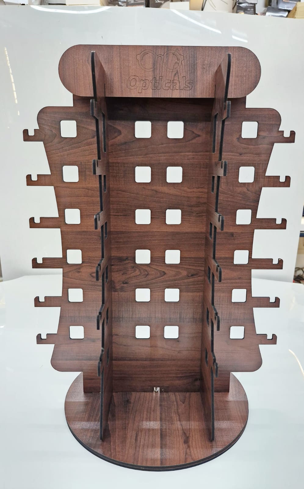 Wooden Rotating Display Stand