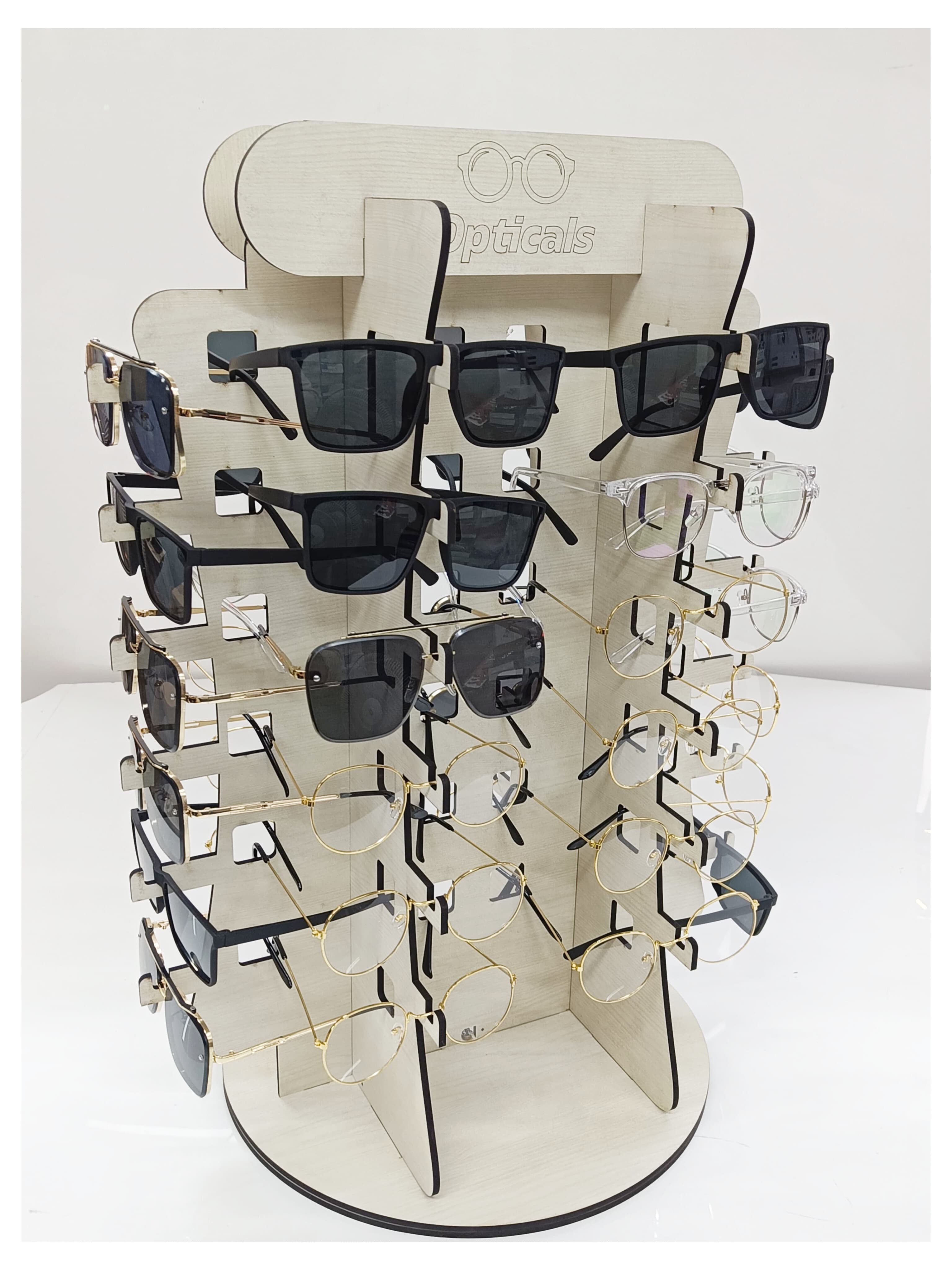 Wooden Rotating Display Stand