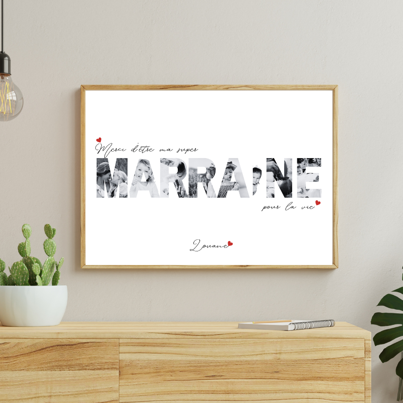 Affiche Marraine chérie 