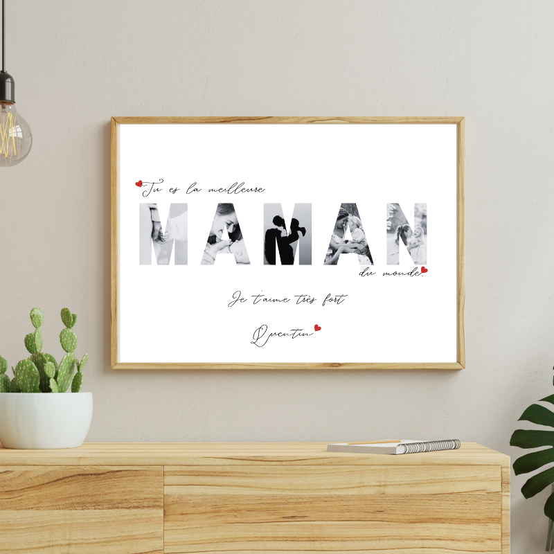 Affiche Tu es la meilleure maman du monde