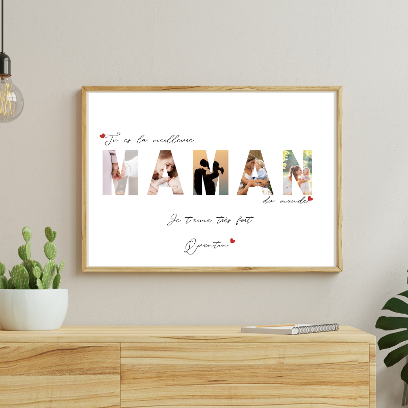 Affiche Tu es la meilleure maman du monde
