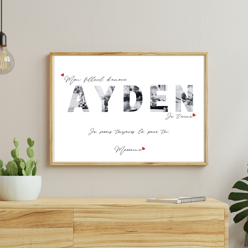 Affiche Mon filleul d’amour