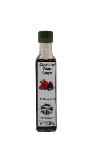 Liqueur de fruits rouges