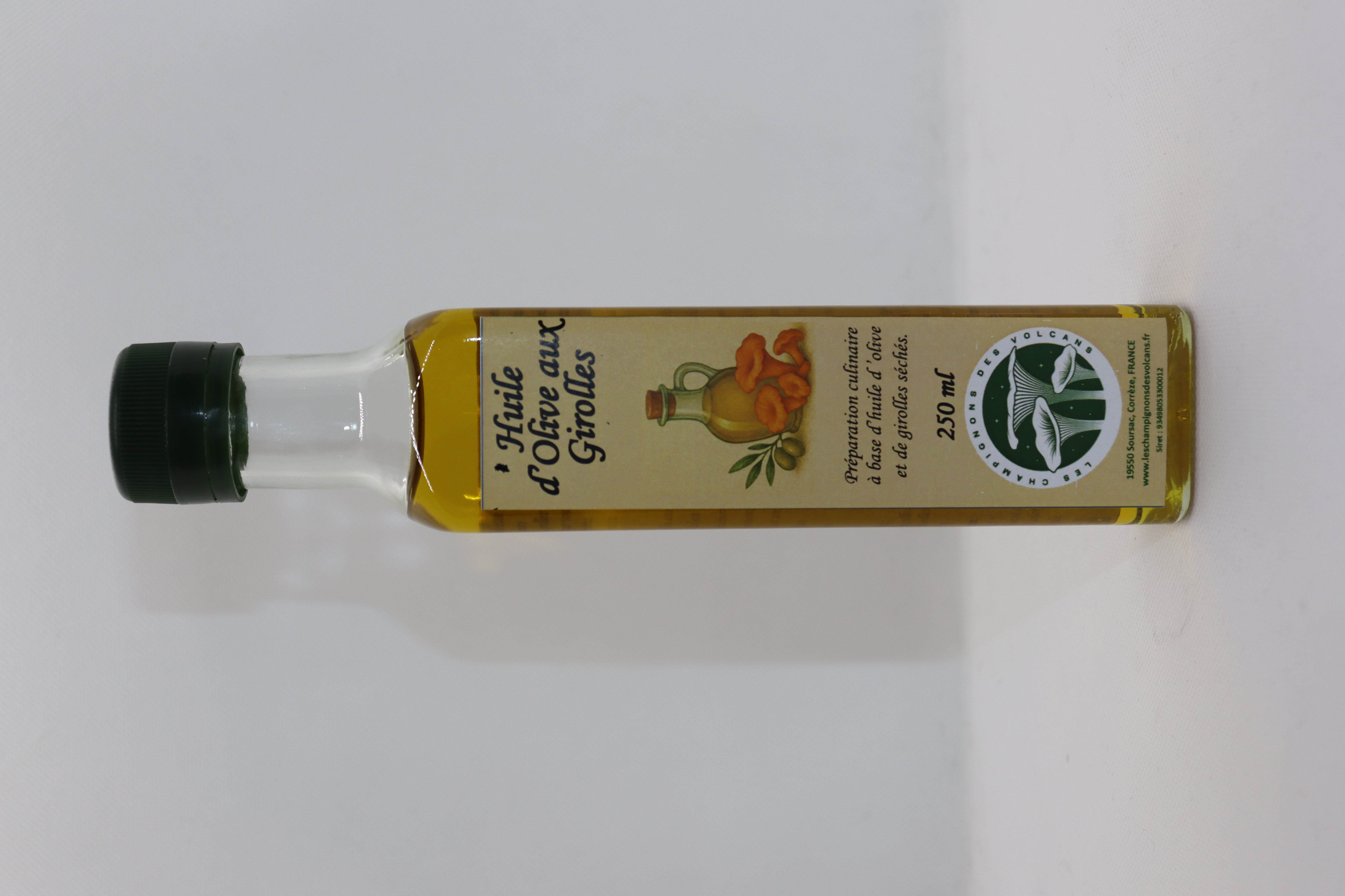 Huile d'olive aux Girolles