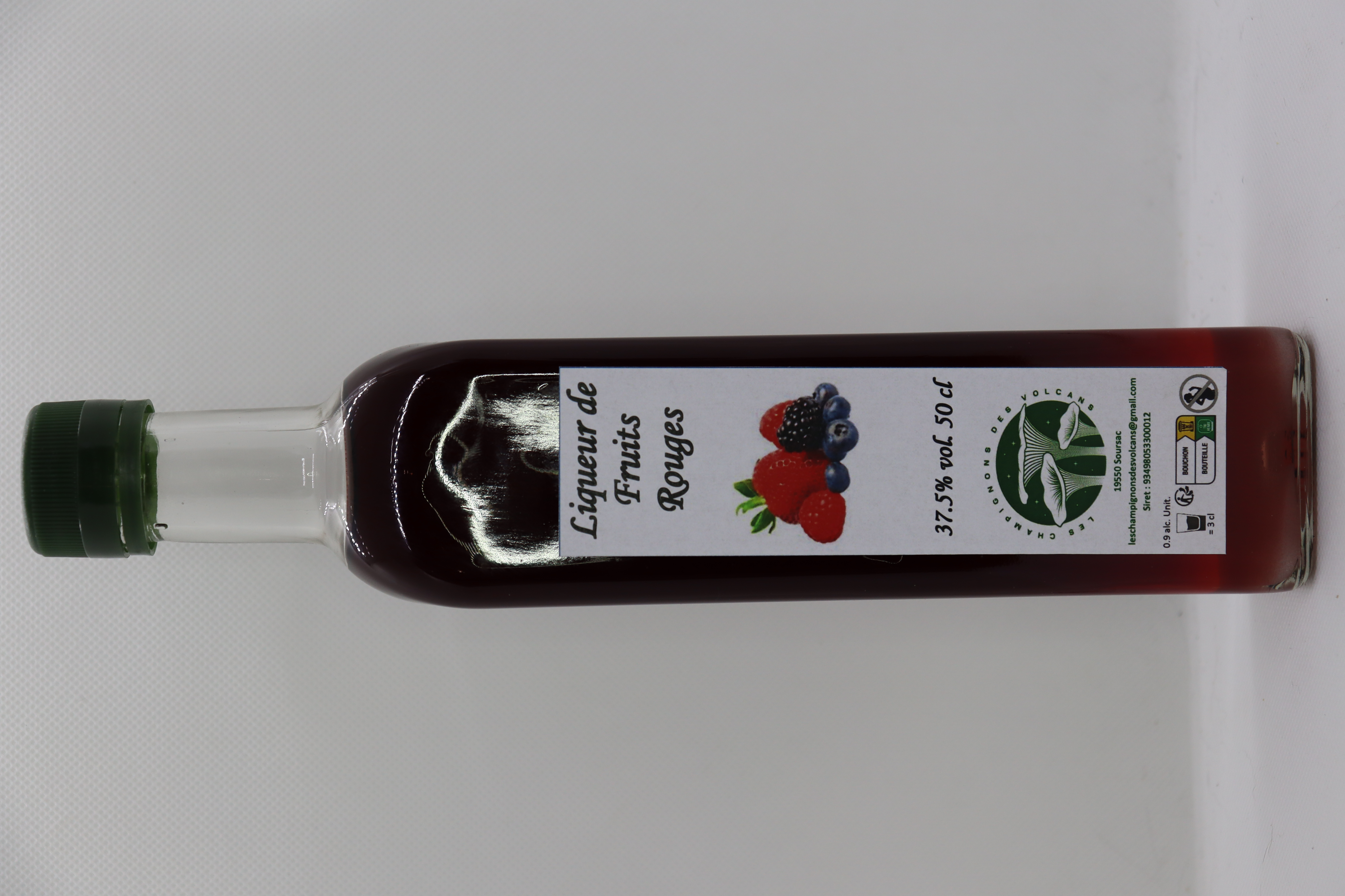 Liqueur de fruits rouges