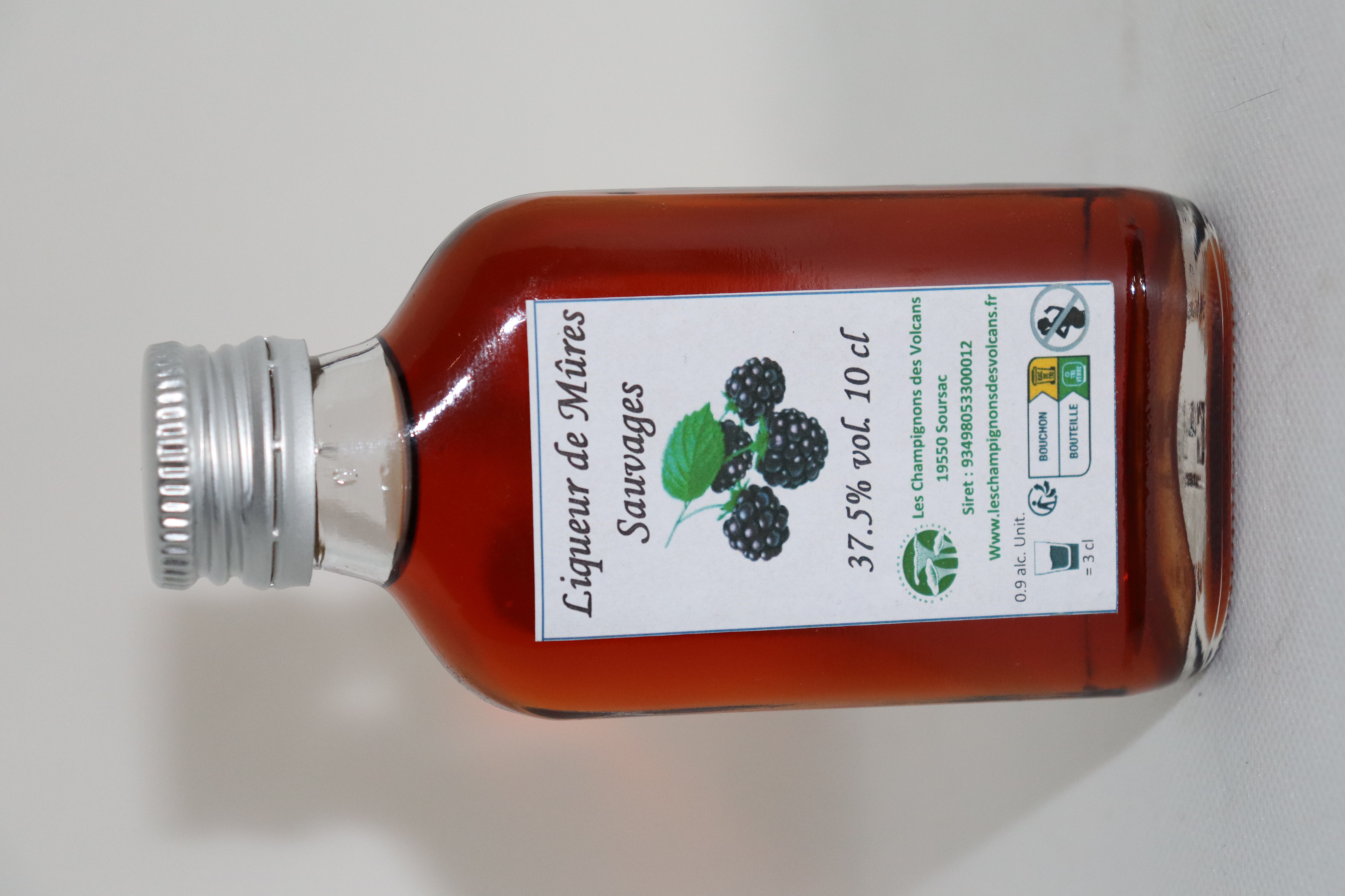 Liqueur de mûres sauvages