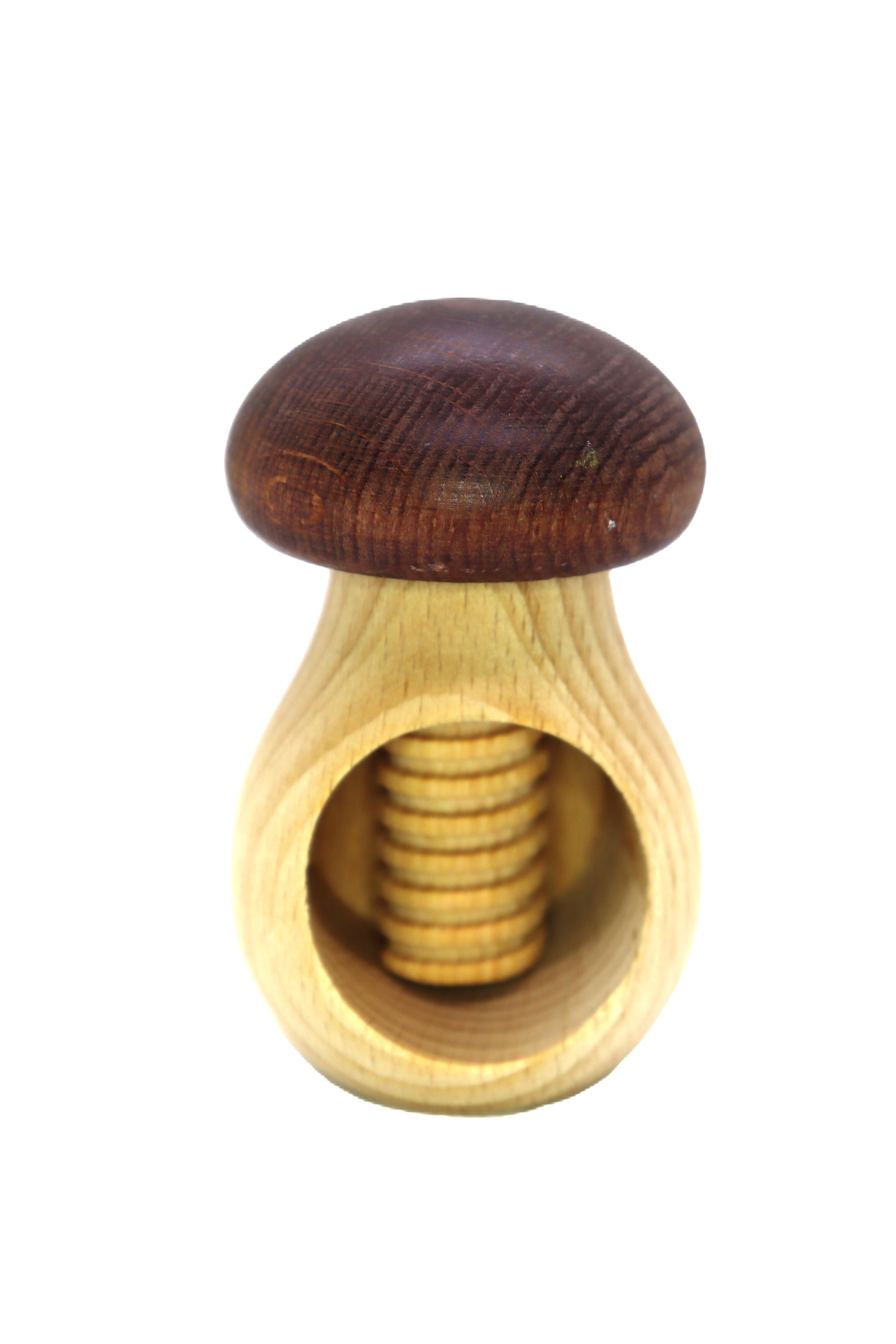 Casse-noix Champignon en bois
