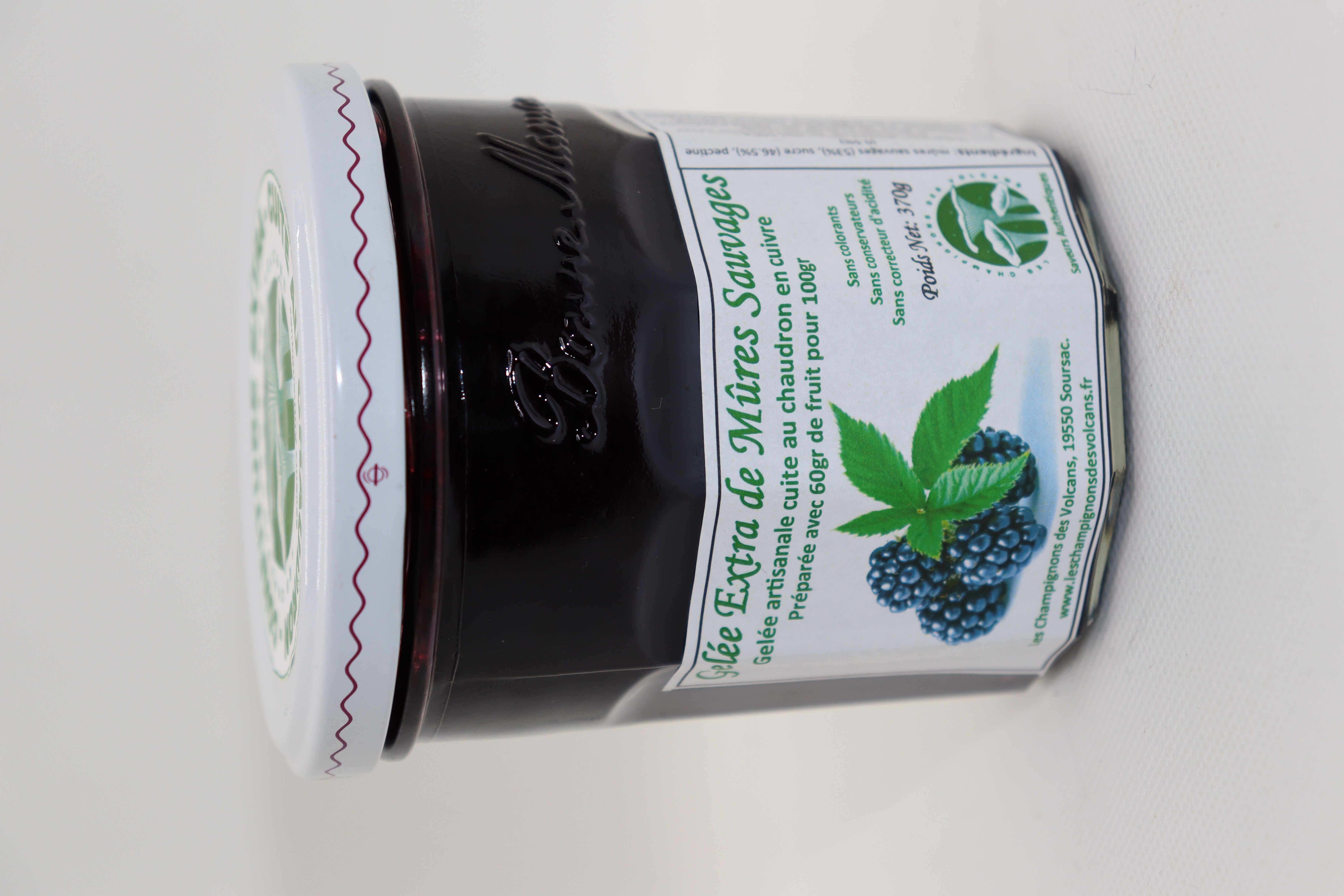Gelée extra de mûres sauvages