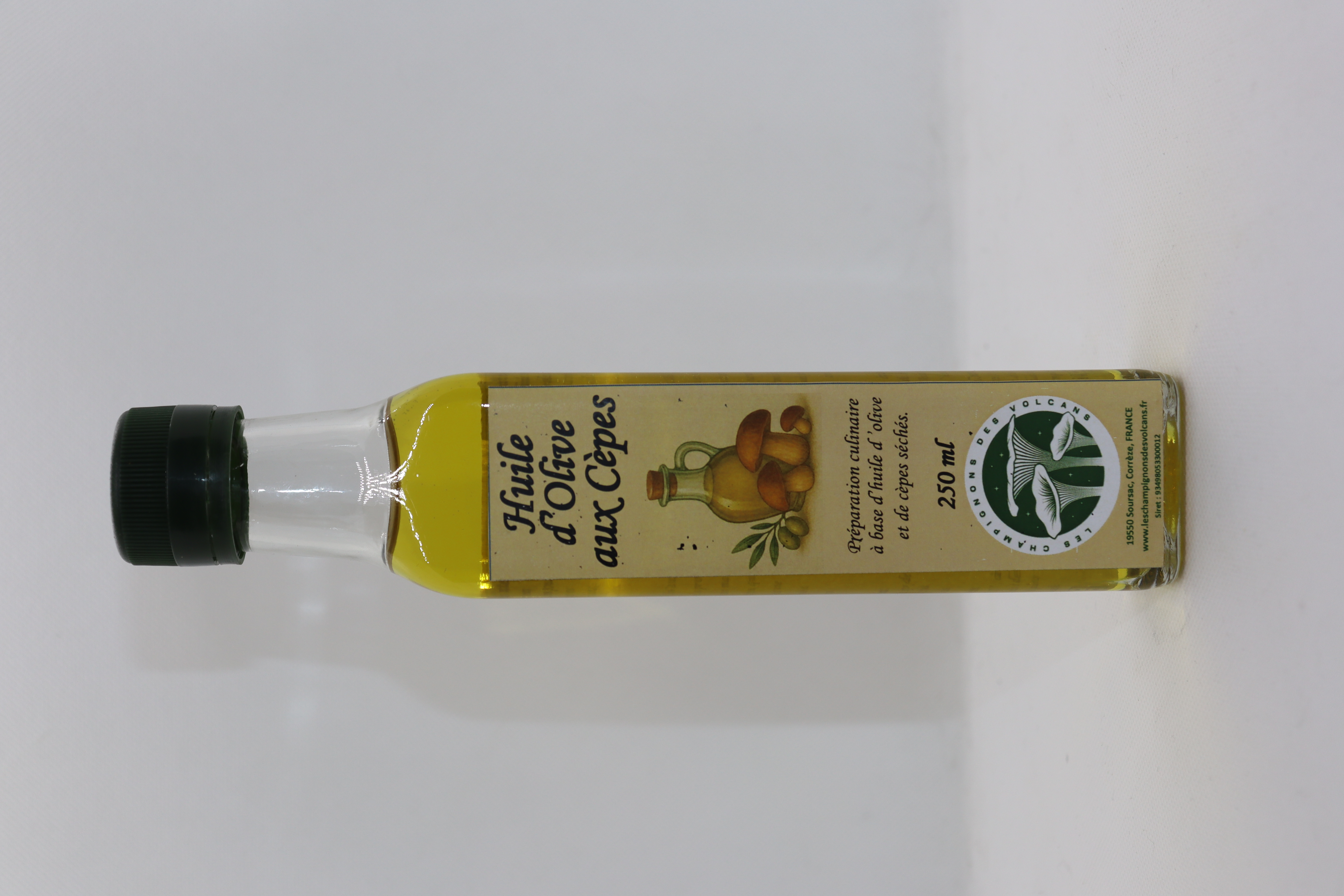 Huile d'olive aux cèpes
