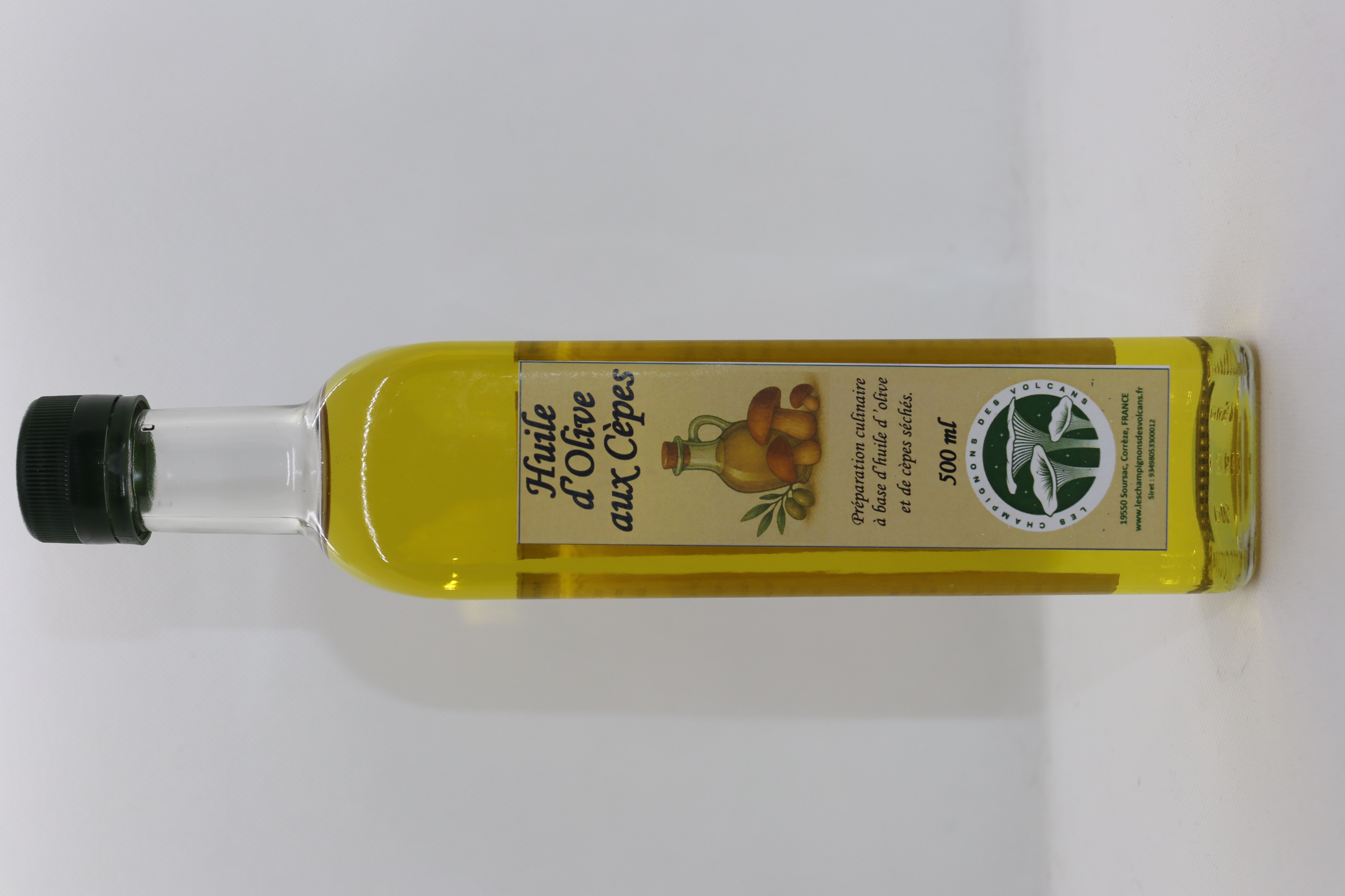Huile d'olive aux cèpes