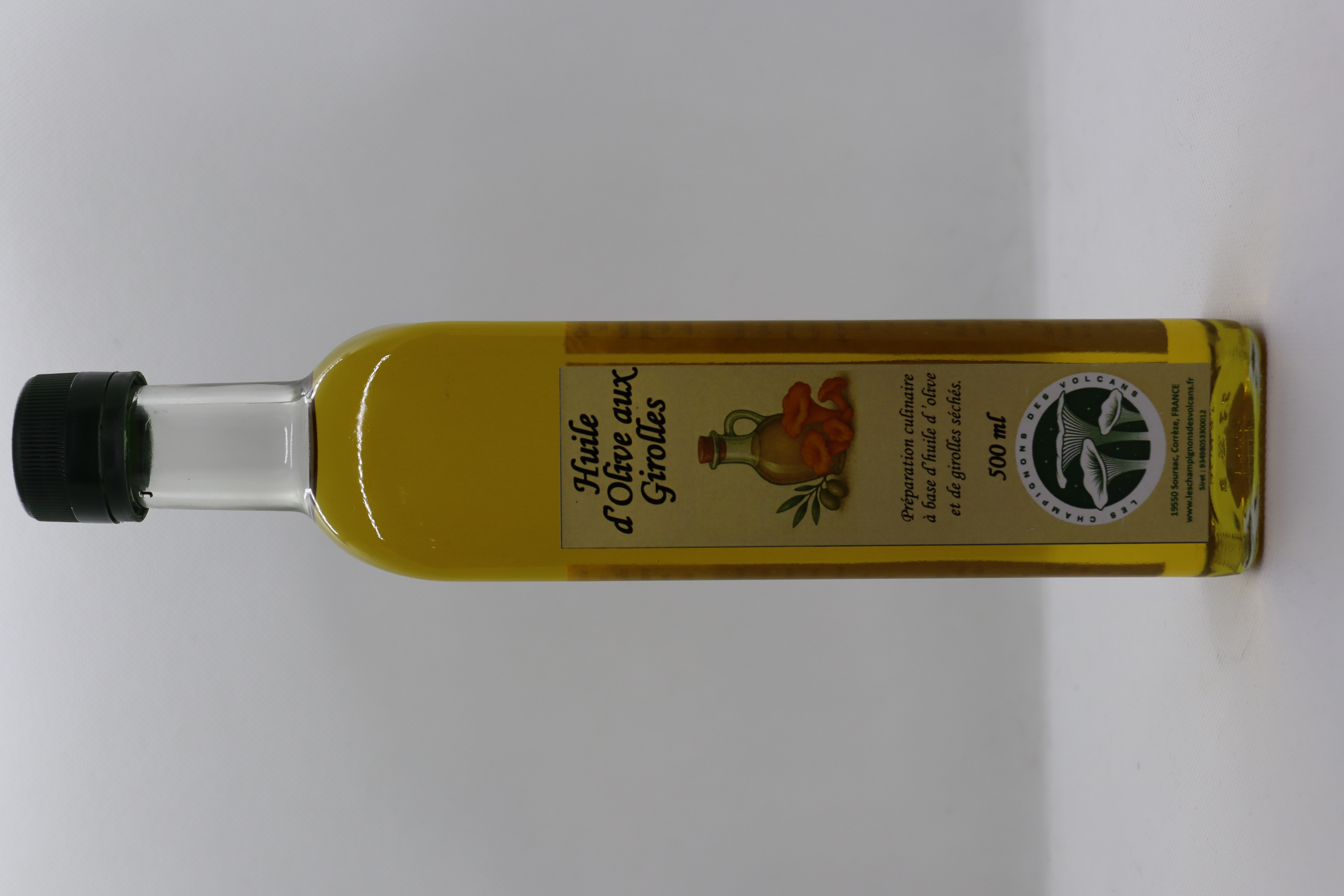 Huile d'olive aux Girolles