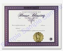 House Blessing