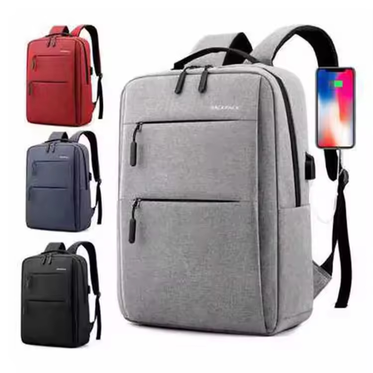 Multi-Pocket USB Charging Backpack