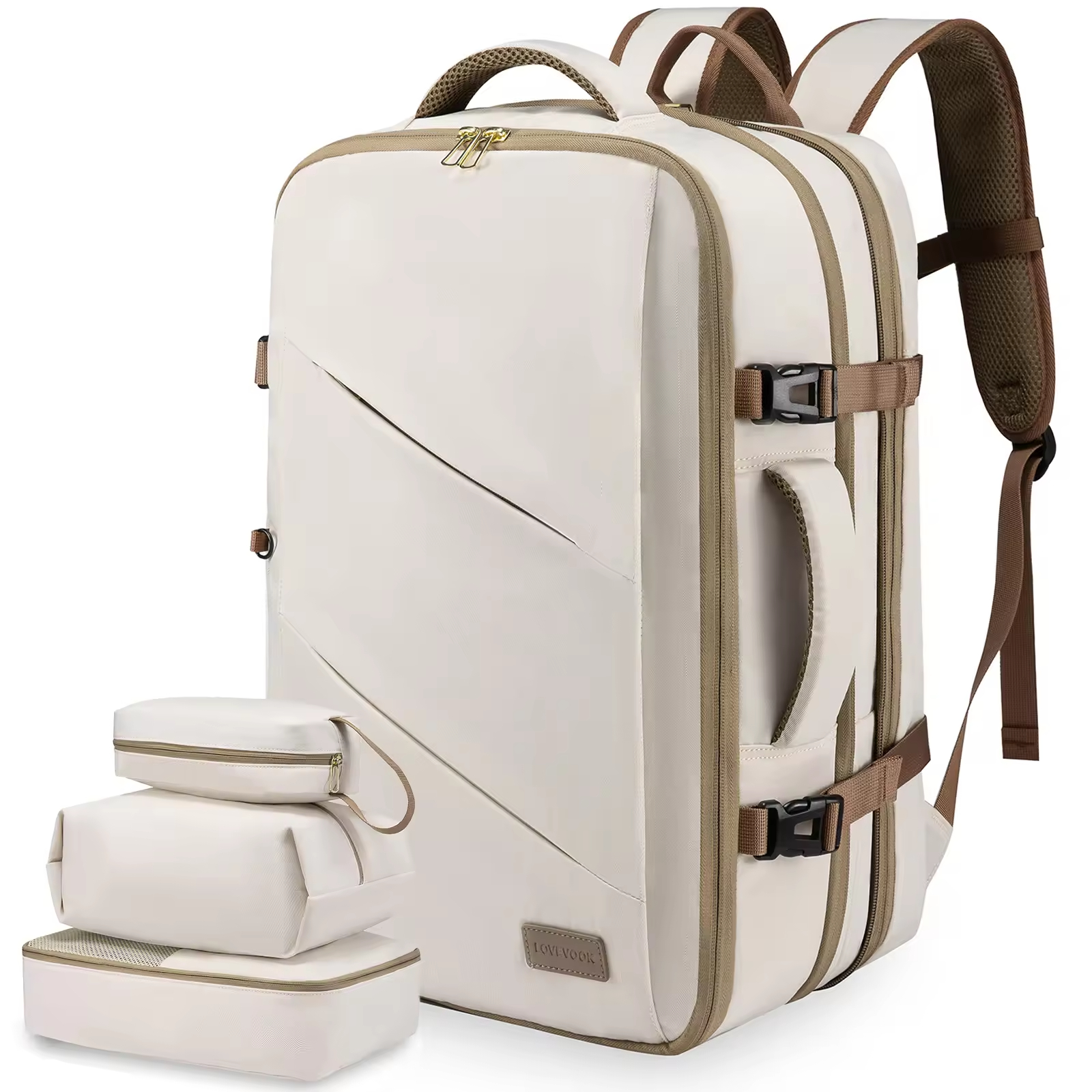 Travel Backpack with Organizer Pouches
