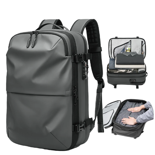 60L Vacuum Compression Backpack Custom Logo Travel Backpacks the Perfect Blend of Functionality and Premium Quality