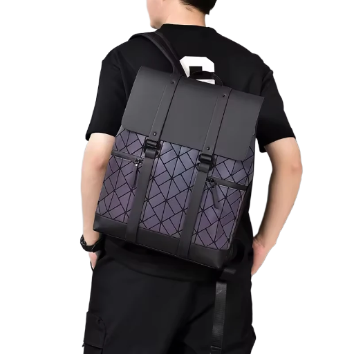 Stylish Geometric Backpack Premium Stylish Backpack – Elevate Your Travel Game