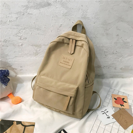 Beige Backpack