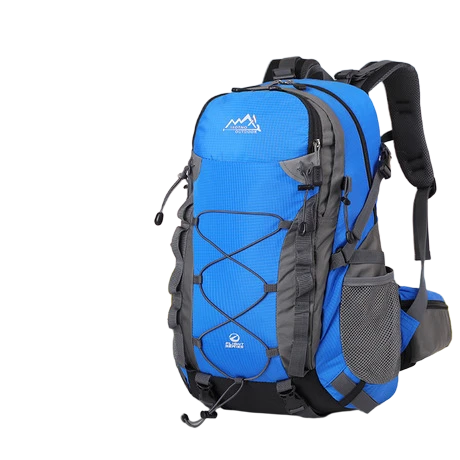Hiking Backpack with Rain Cover Waterproof and Rugged for All Weather Hiking