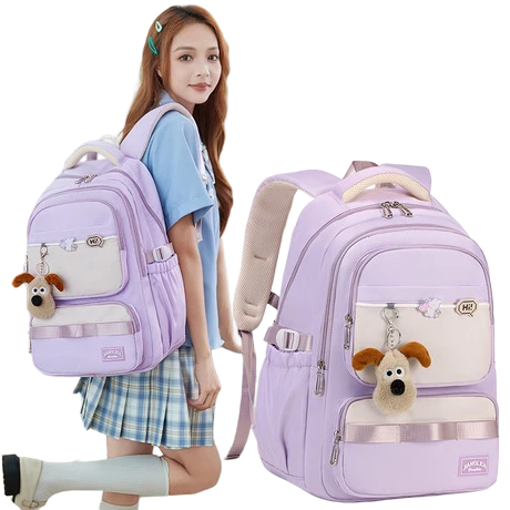 Custom College Student Backpack with Logo and Multi-Compartment Design