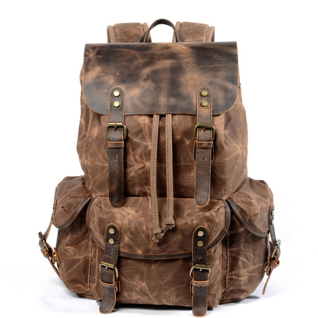 Vintage Leather Backpack