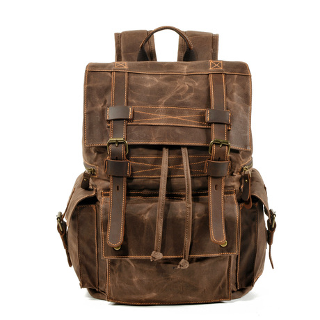 Vintage Leather Backpack