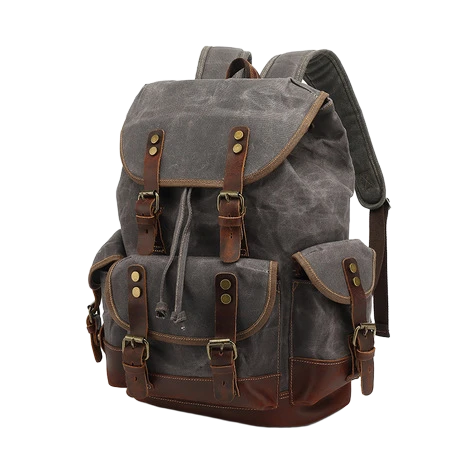 High Quality Customizable Canvas Backpack for Corporate Gifts and Promotions