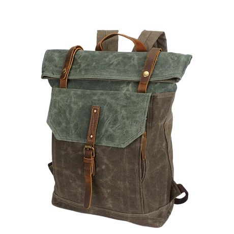 Customizable Canvas Backpack for Business and Promotional Use