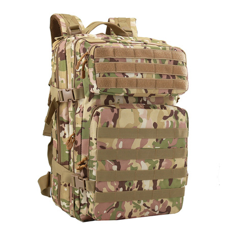 Camouflage Military Rucksack with MOLLE Webbing | OEM Factory Support