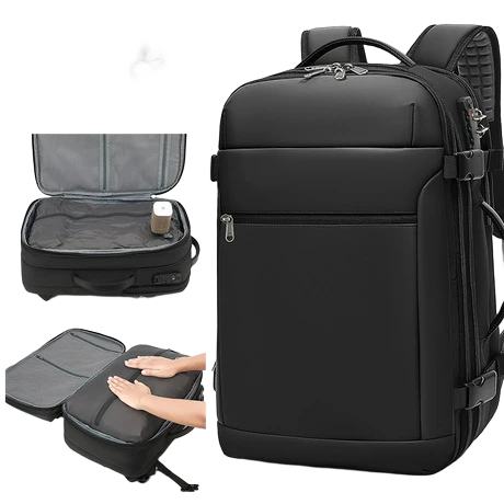 Expandable Travel Backpack Executive Laptop Backpack | Custom Made Business Bags for Men & Women